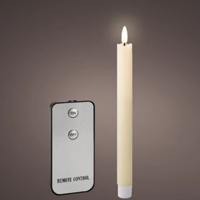 LED DINNER CANDLES WITH REMOTE